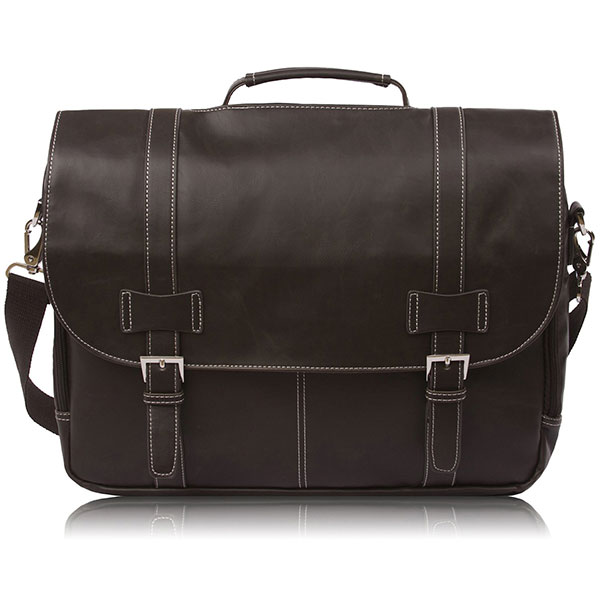<b>Fashional Laptop Messenger Bag, Midnight Brown - Briefcase Designed to Fit Laptops 13＂, 14＂ and u</b>