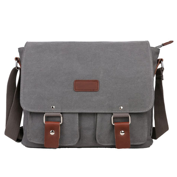 Canvas Messenger Bag Shoulder Bag Laptop Bag i