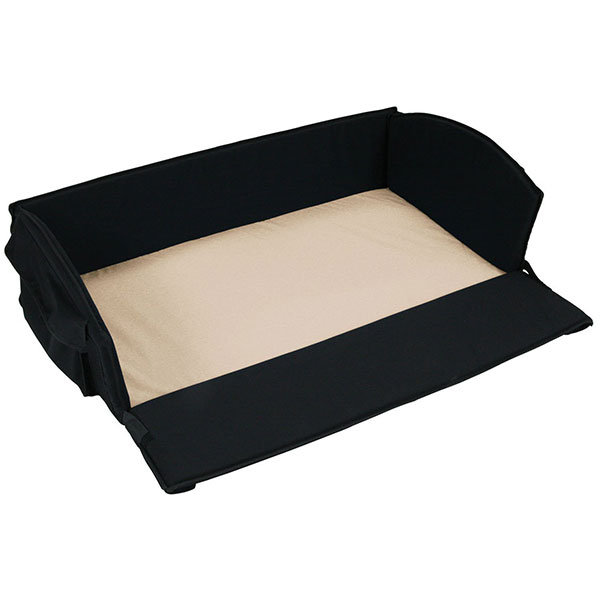 baby travel bed Anywhere Bed, Black with Khaki