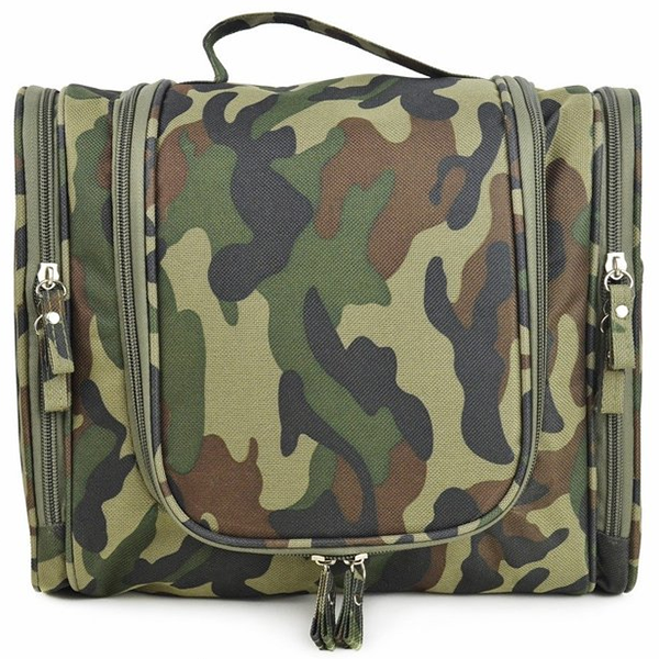 Supply military style camo toiletry bag