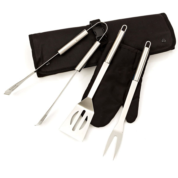 China Enrich Grilling Tools Set: 3-Piece Stain