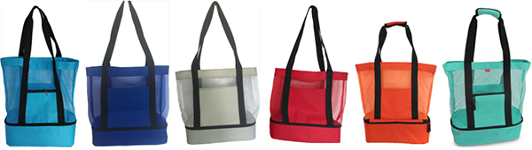 Mesh beach tote bag-8