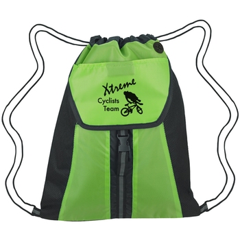 <b>MDR32 Non-woven Vertical Combo Custom Drawstring Bag</b>