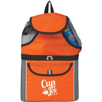 <b>LCL30 Insulated Custom Backpack Cooler - 6 Can</b>