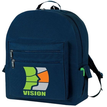 MSB21 Adjustable Poly Promotional Backpack In 